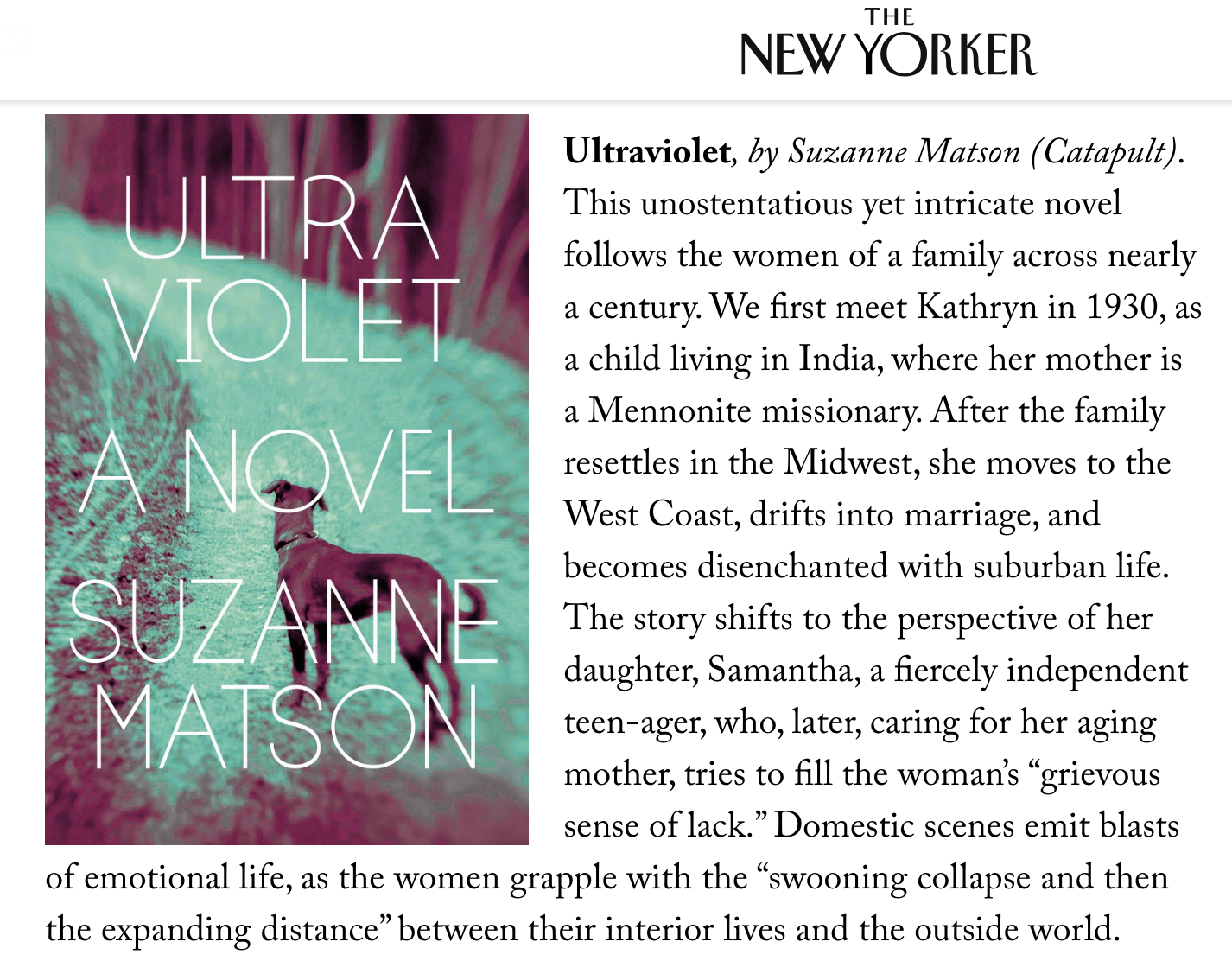 NYr Briefly Noted 121018